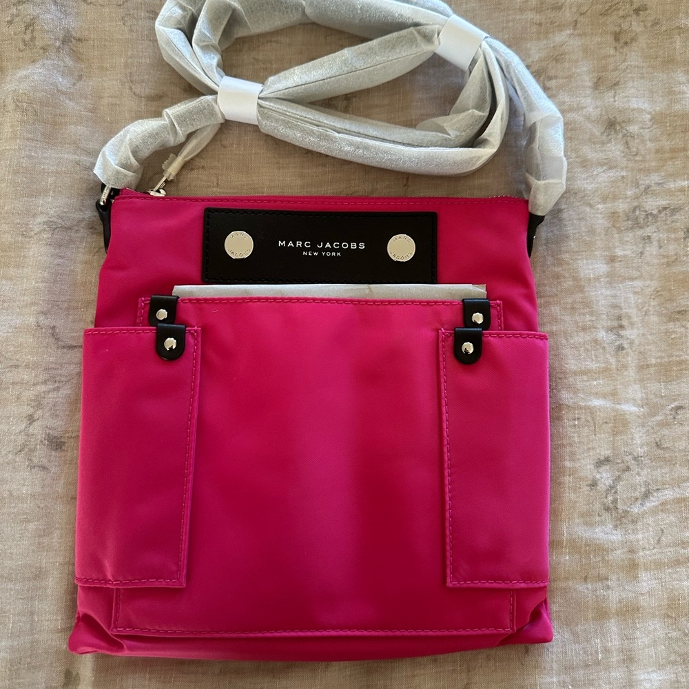 Marc Jacobs Fuchsia Crossbody Bag